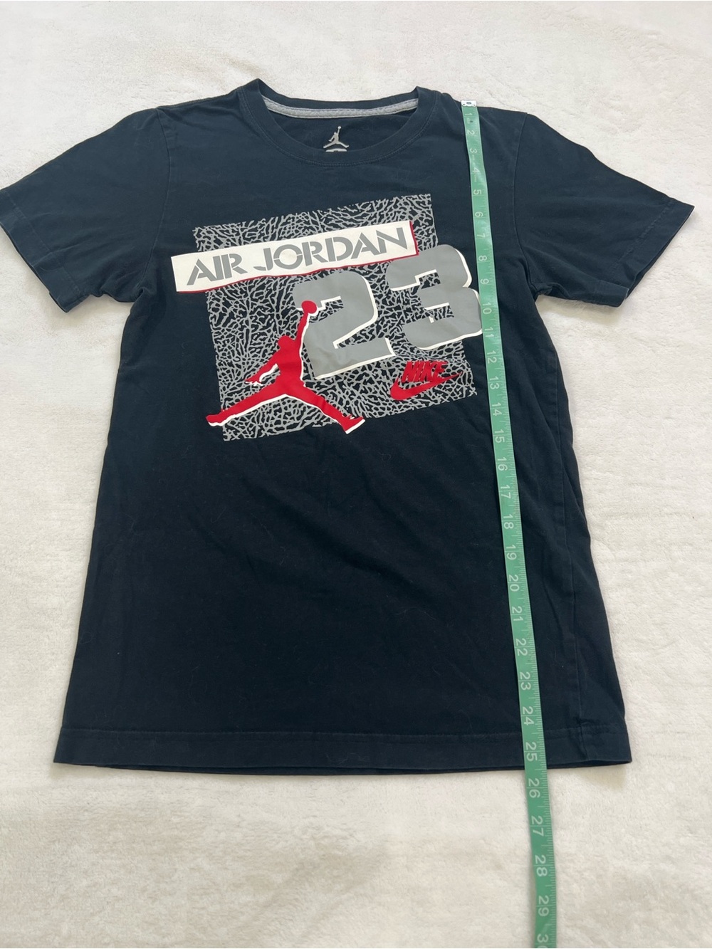 Nike Air Jordan 23 Graphic Tee Boys Youth Small Black Jumpman
